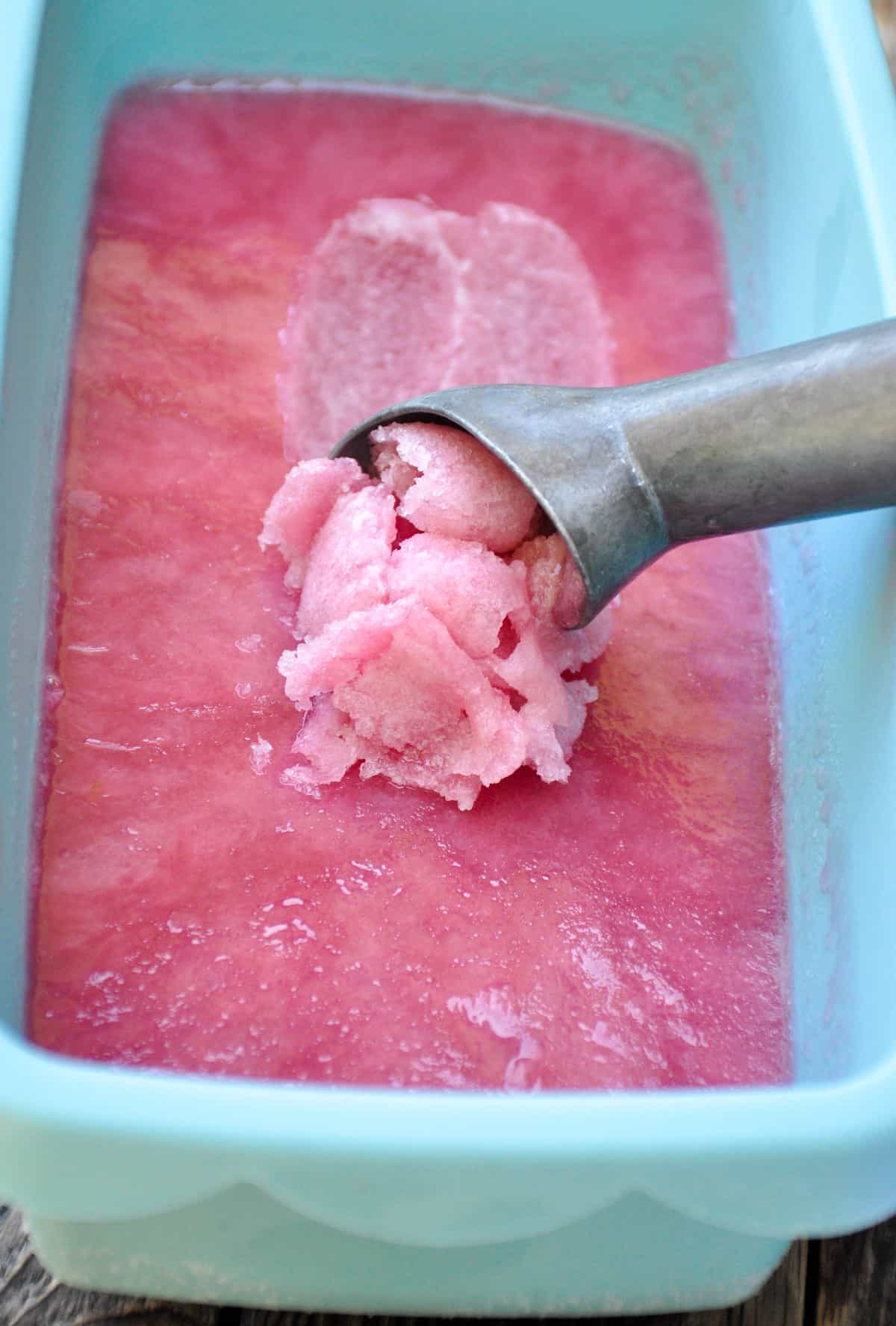 Pear Rosé Sorbet