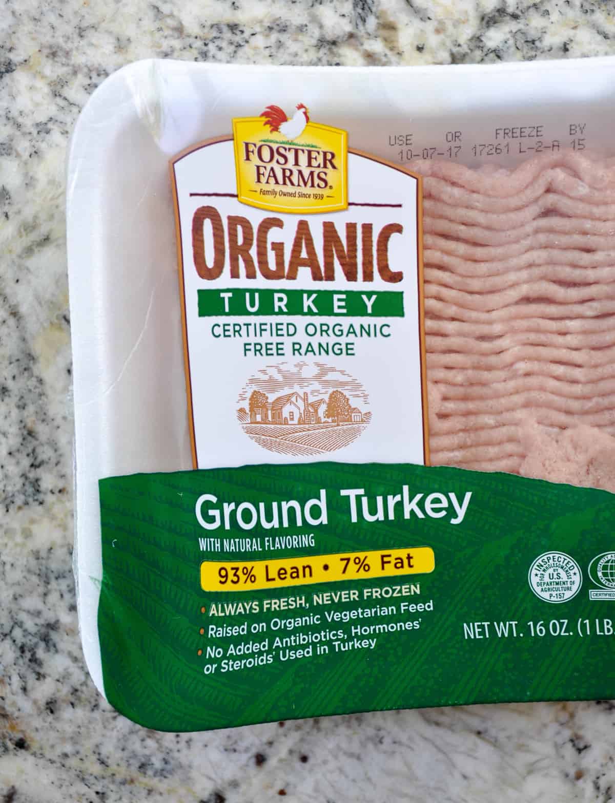 Foster Farms Organic Ground Turkey