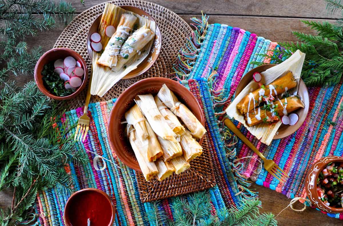 Easy Vegetarian Tamales