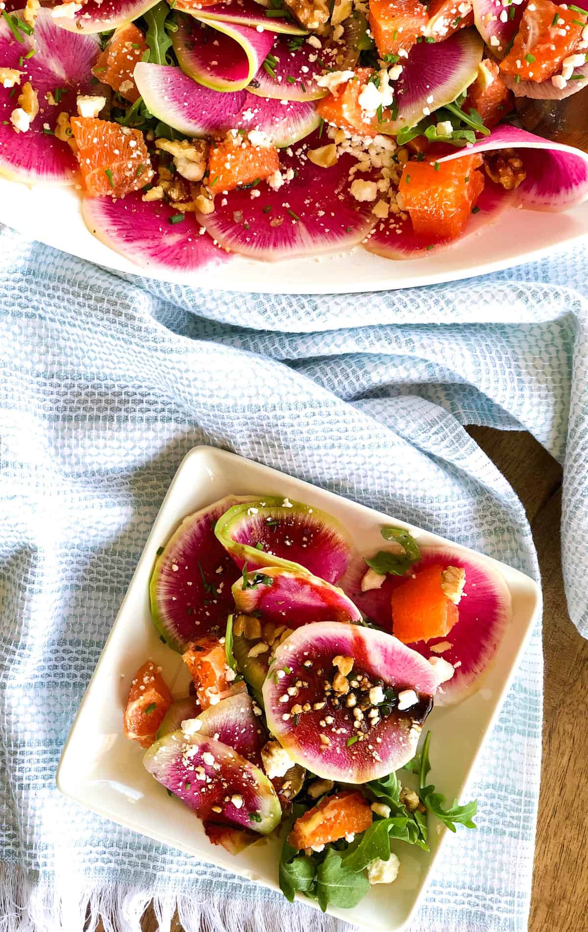 Watermelon Radish Salad