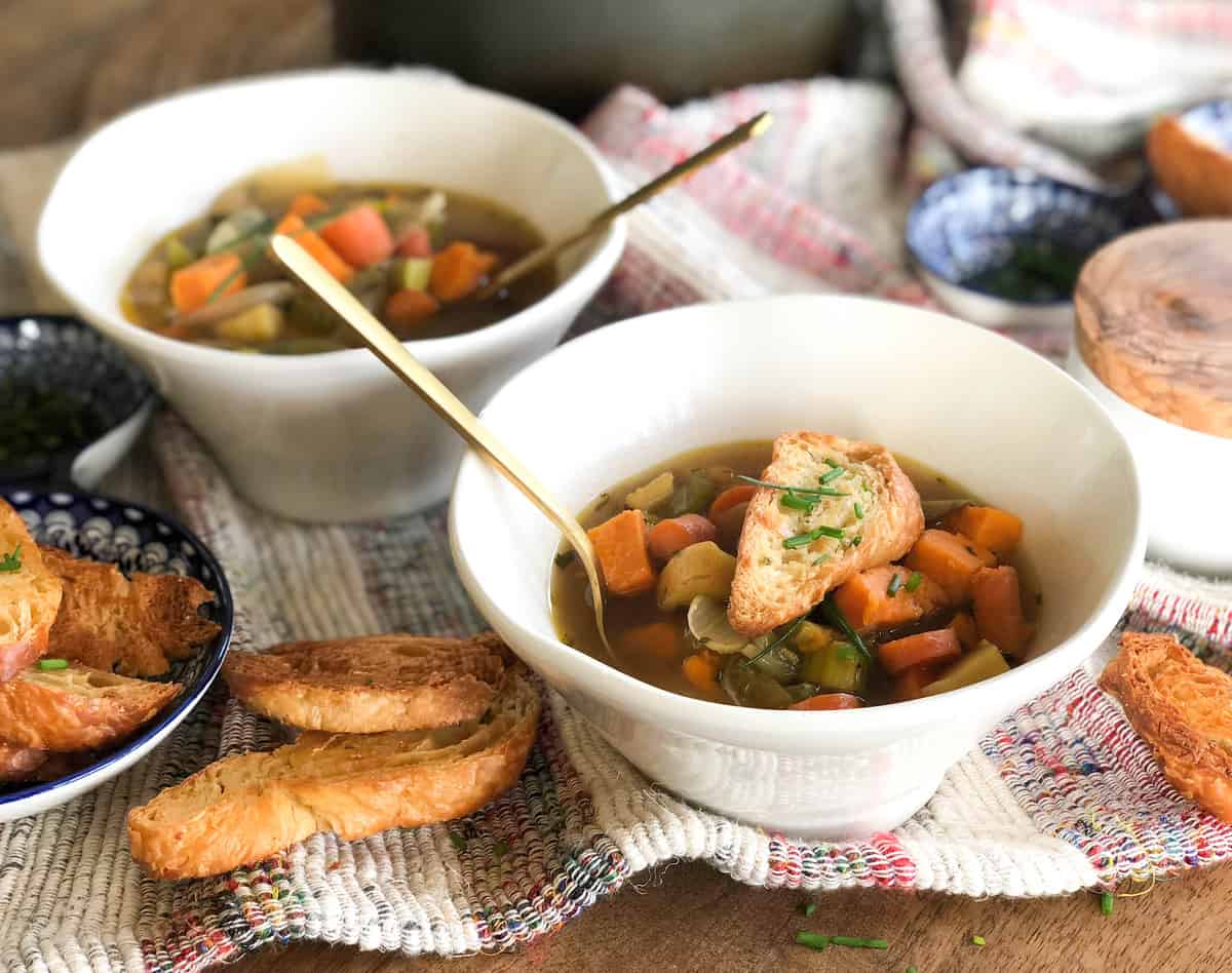 Roasted Winter Vegetable Soup