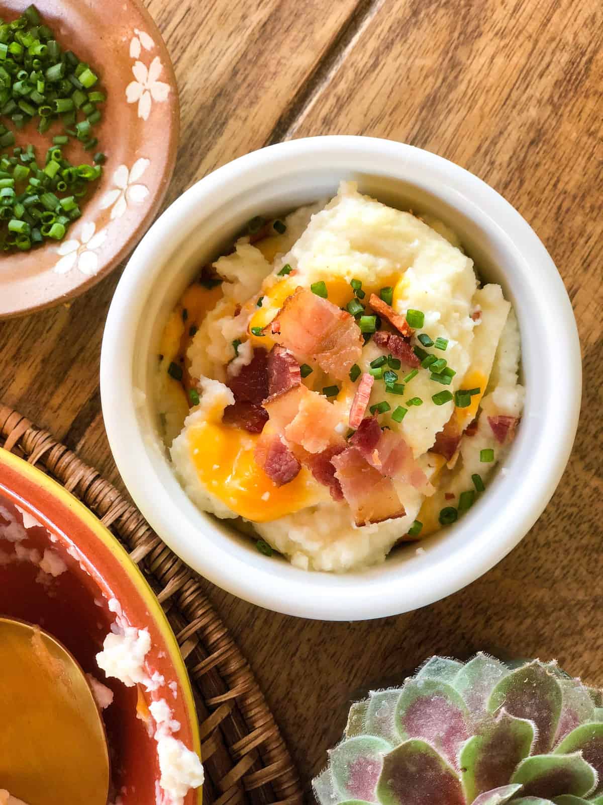 Loaded Cauliflower Mash