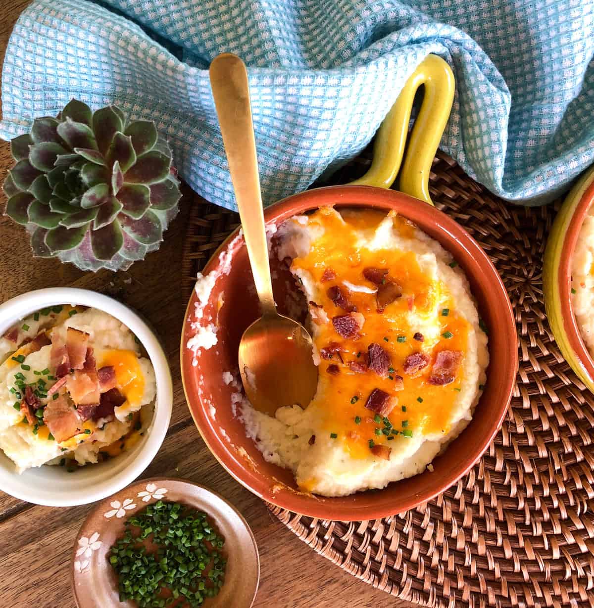 Loaded Cauliflower Mash