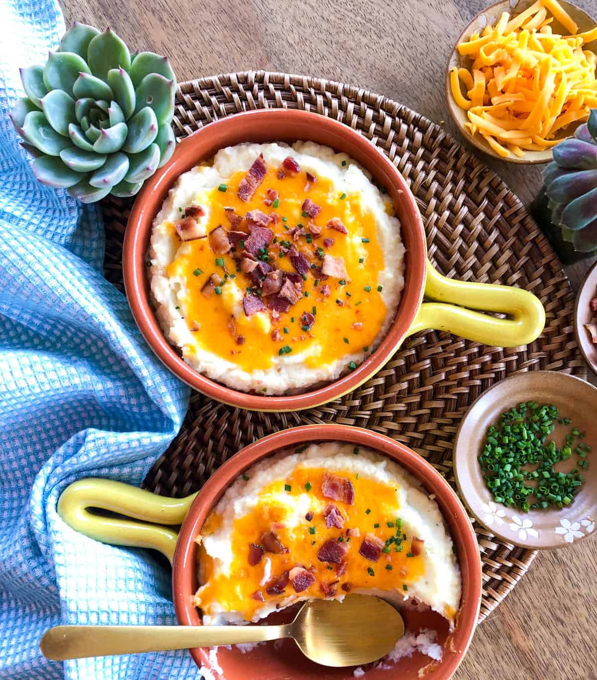 Loaded Cauliflower Mash