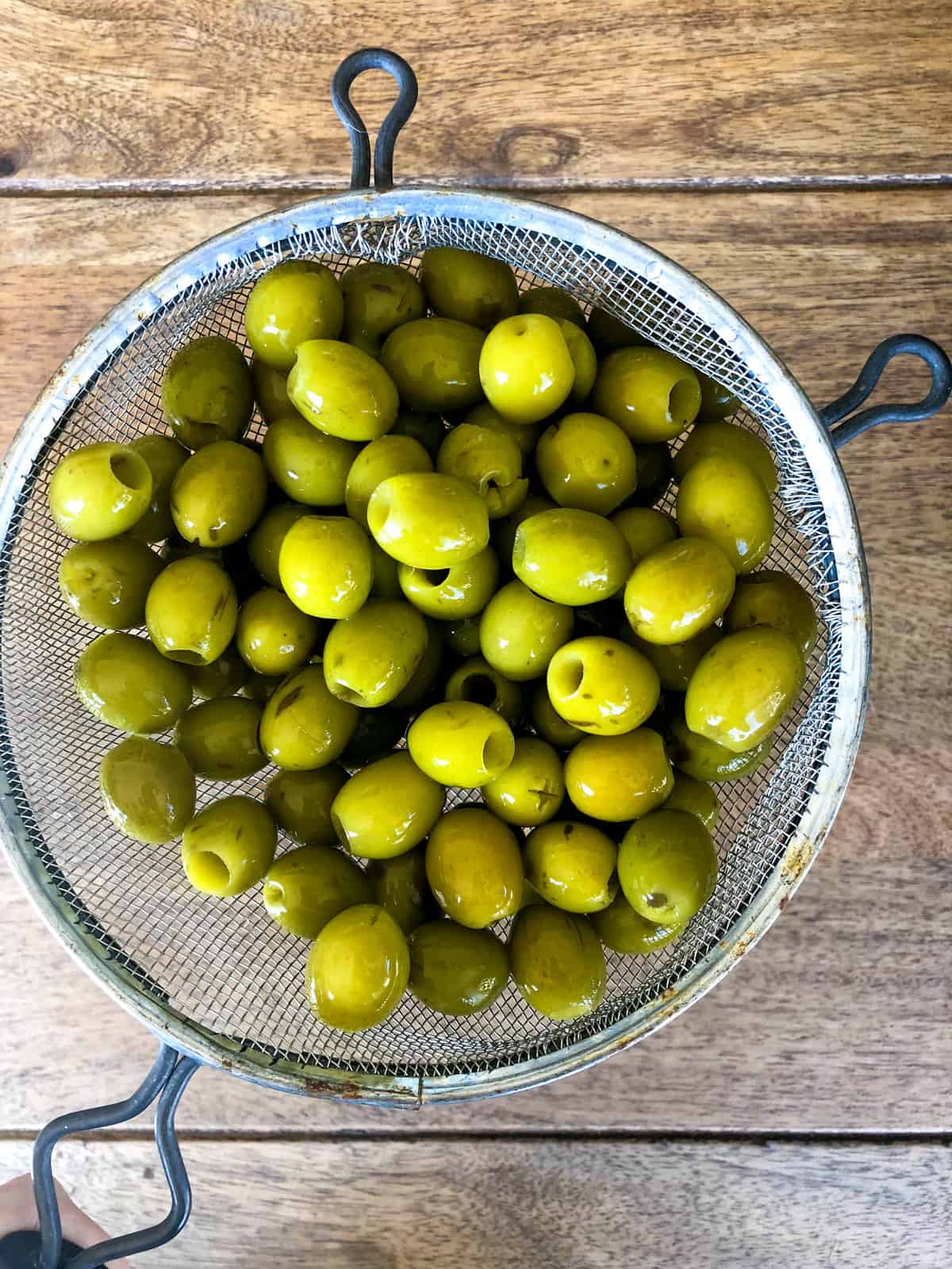 California green olives
