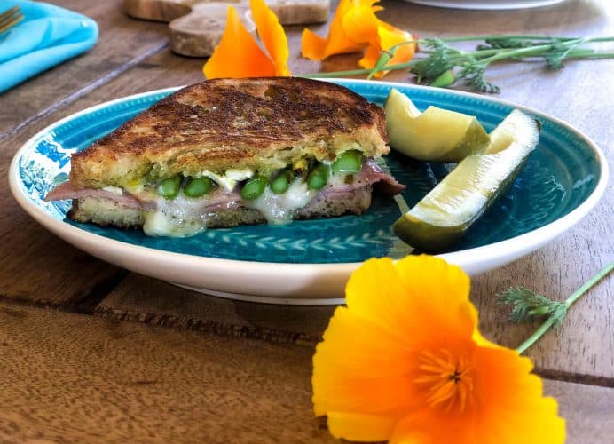 Asparagus, Brie & Ham Panini California Grown