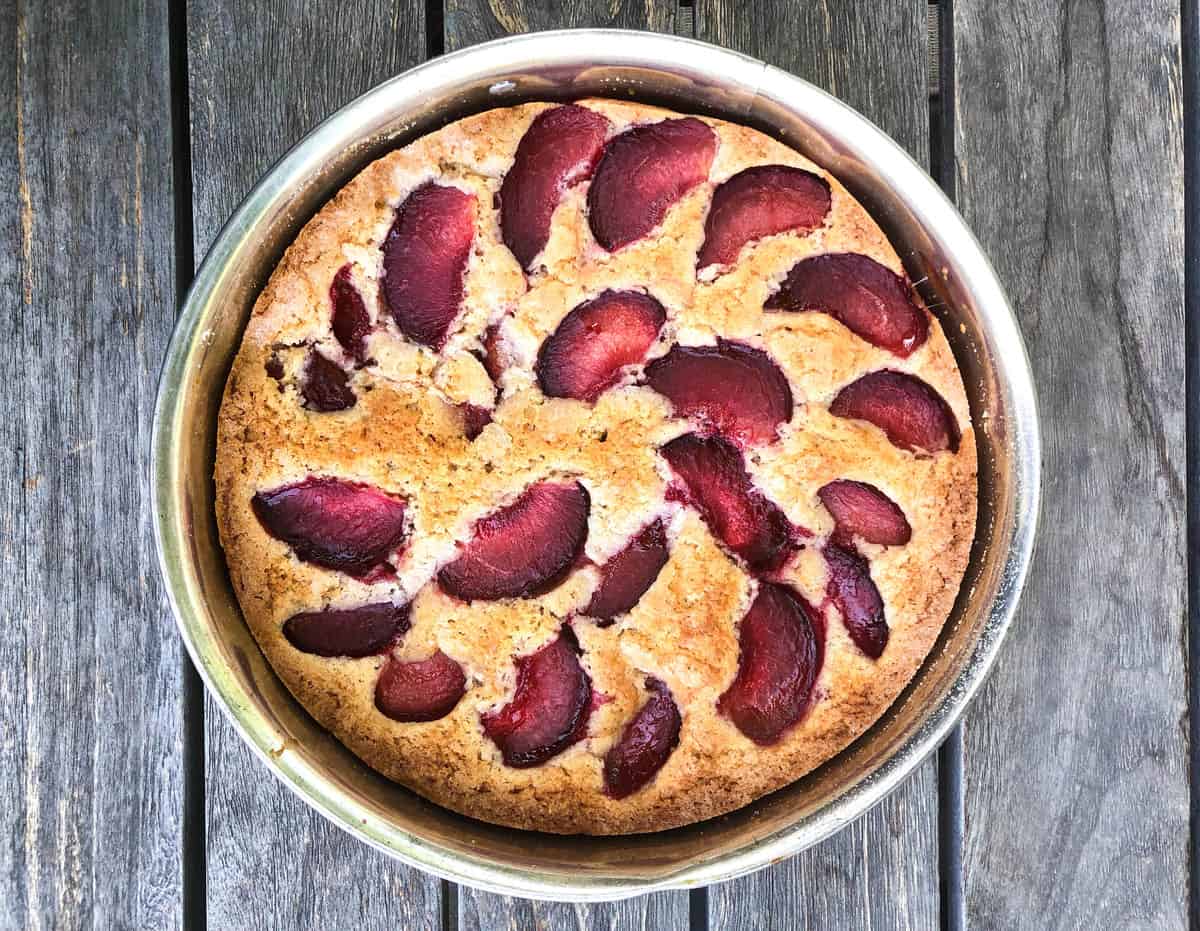 Black Plum Cake