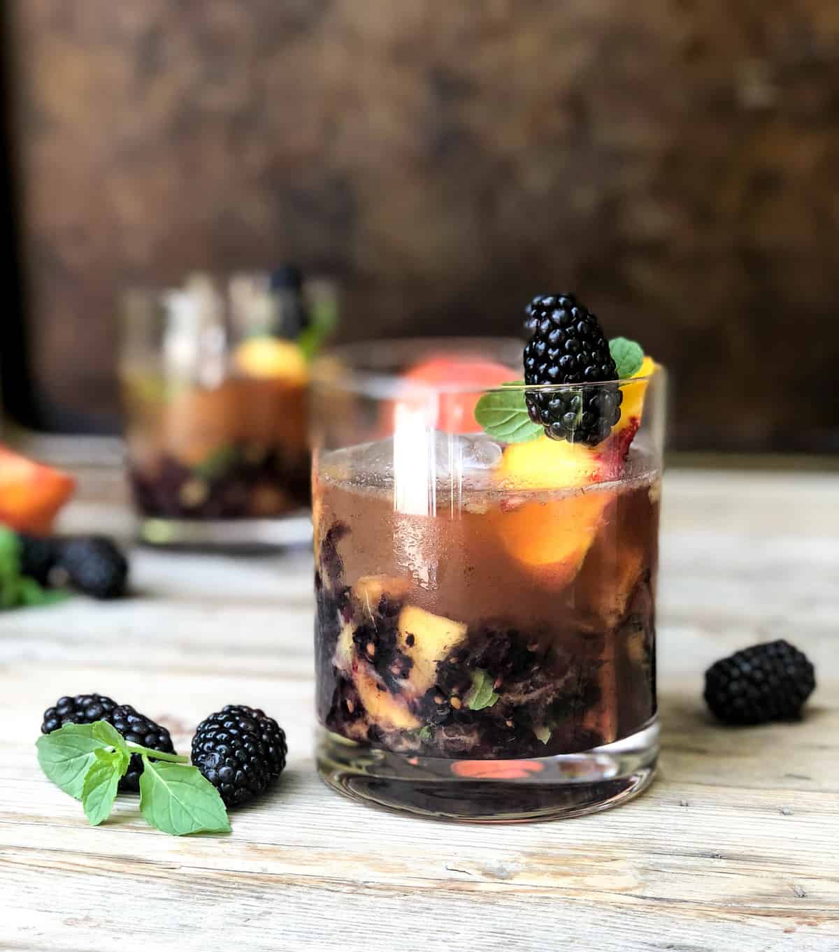 Blackberry Peach Smash