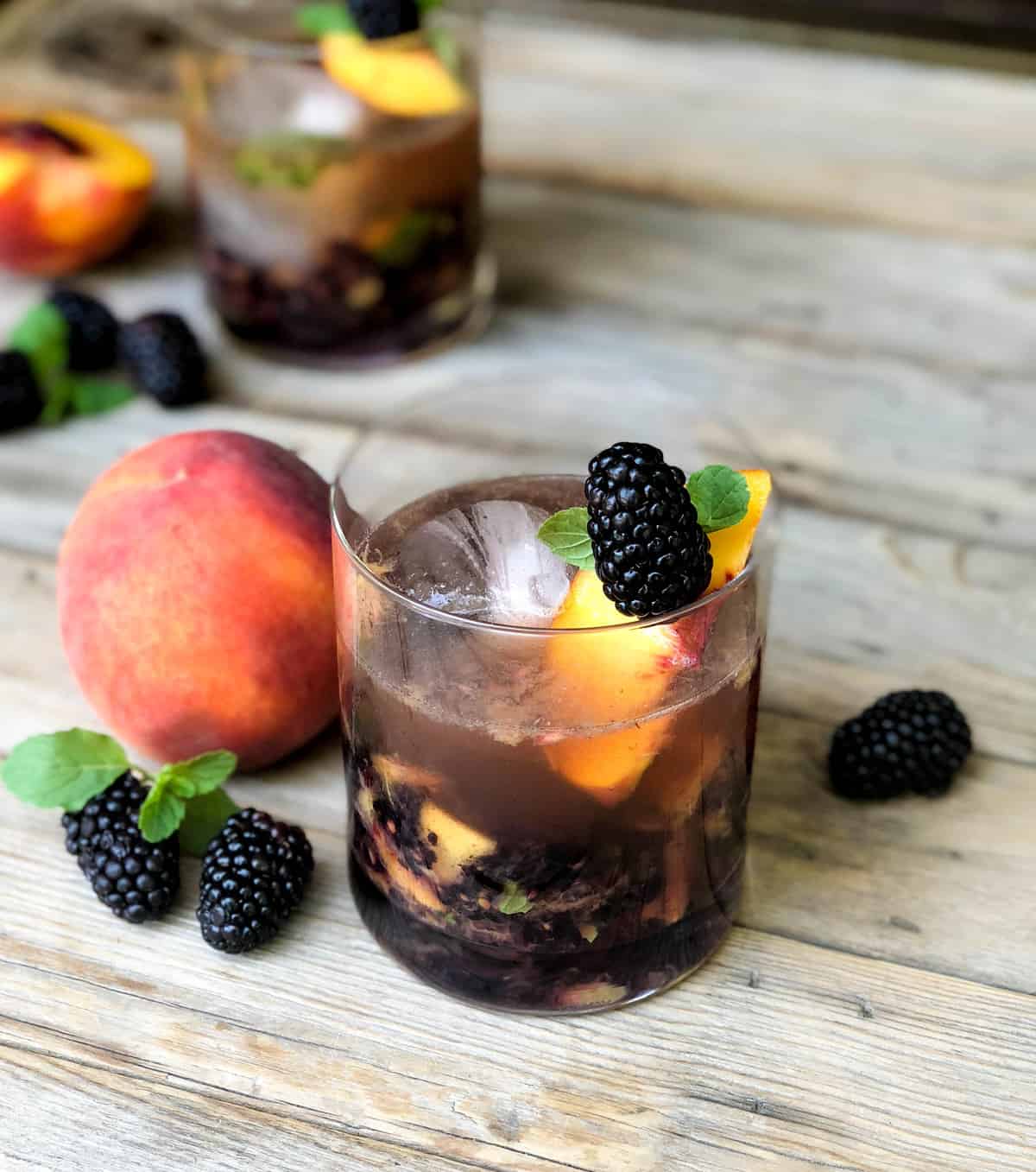 Blackberry Peach Smash