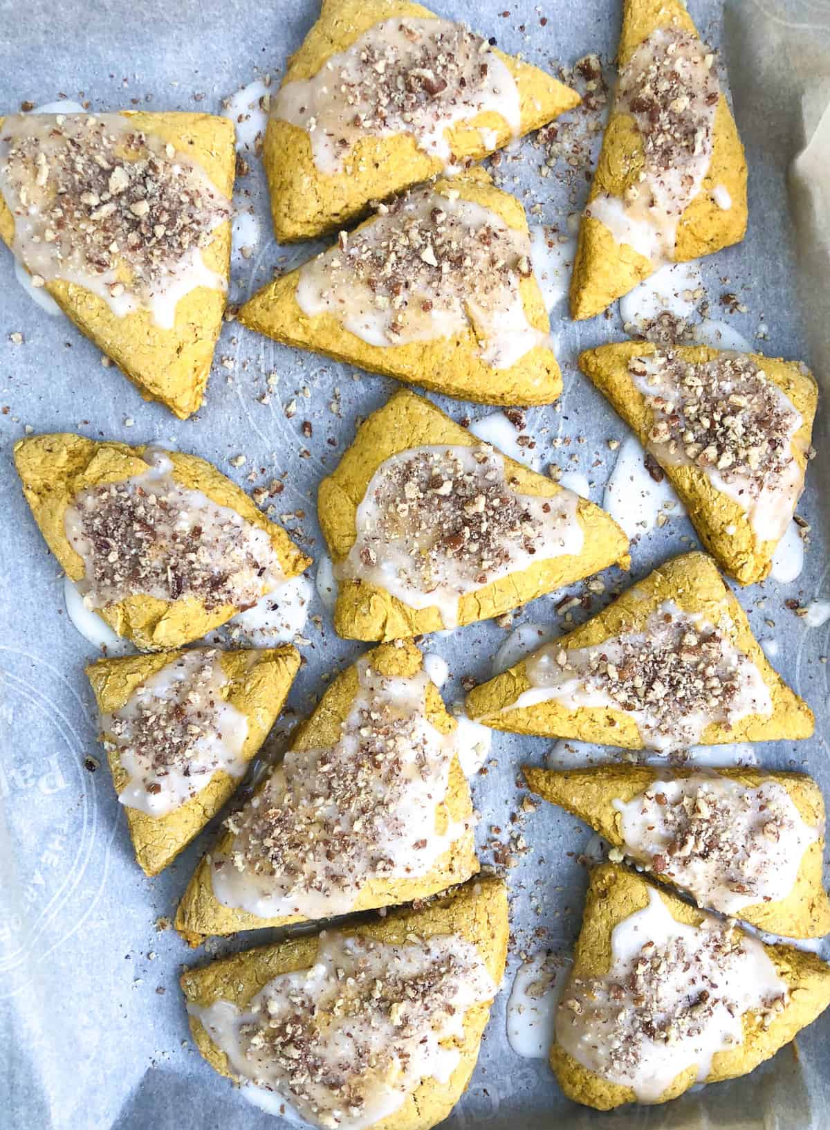 Pumpkin Pecan Scones