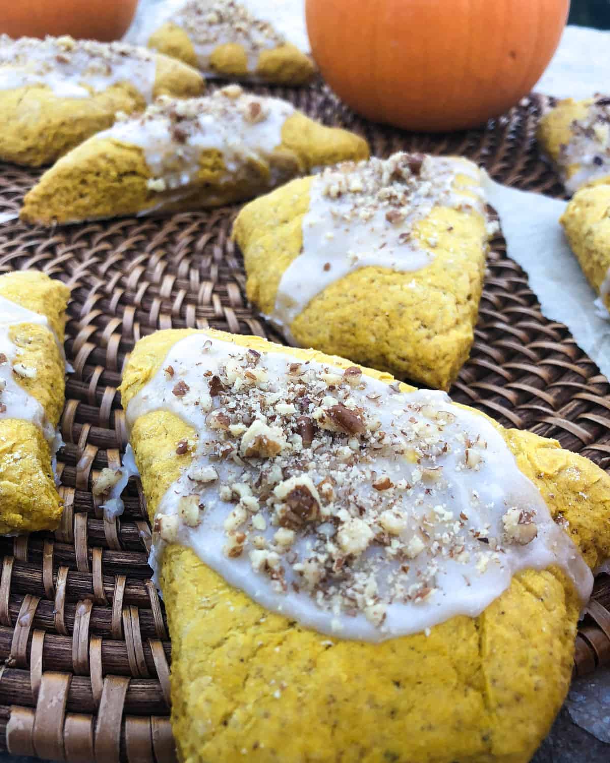 Pumpkin Pecan Scones