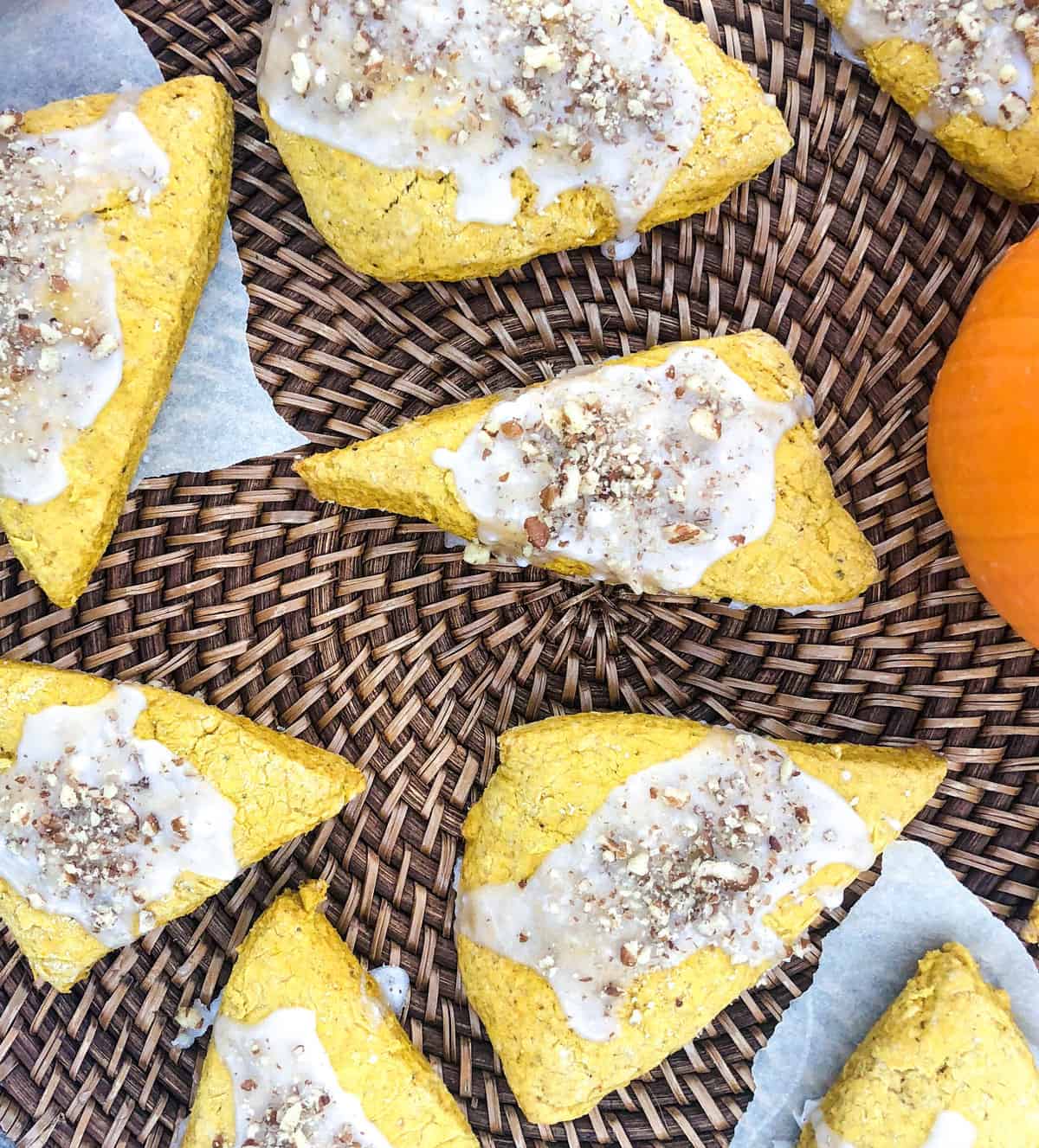 Pumpkin Pecan Scones