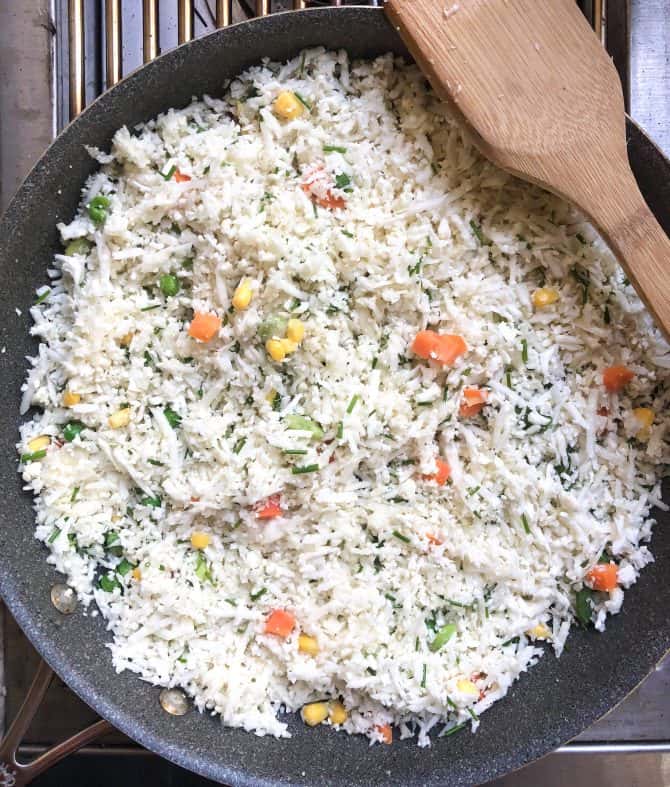 Cauliflower Fried Rice - California Grown