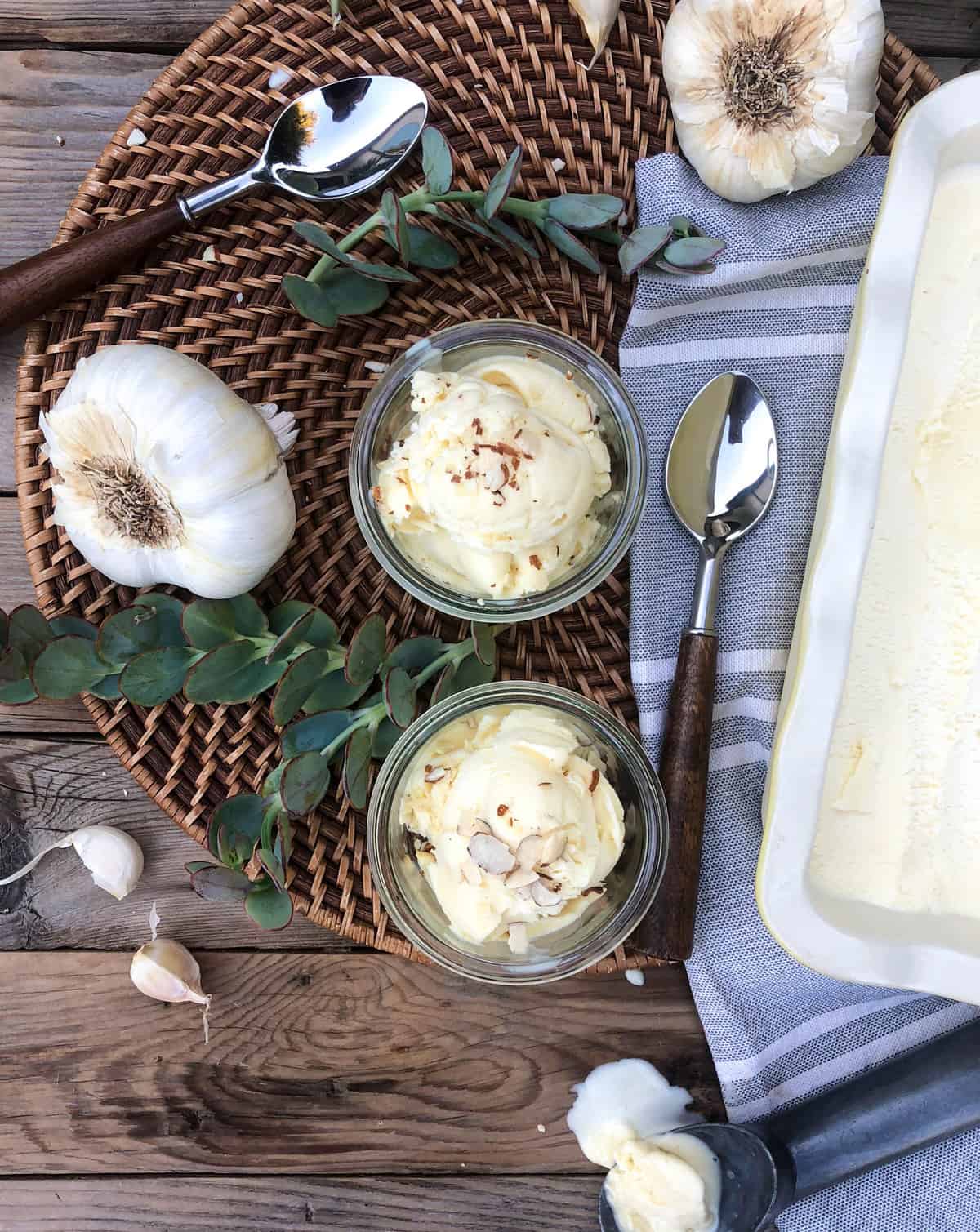 Sensational Garlic Ice Cream inspired by The Gilroy Garlic Festival