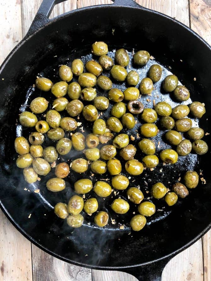 Blistered Olives Recipe - California Grown