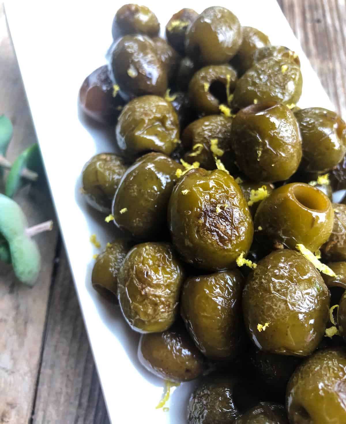 Blistered Olives Recipe