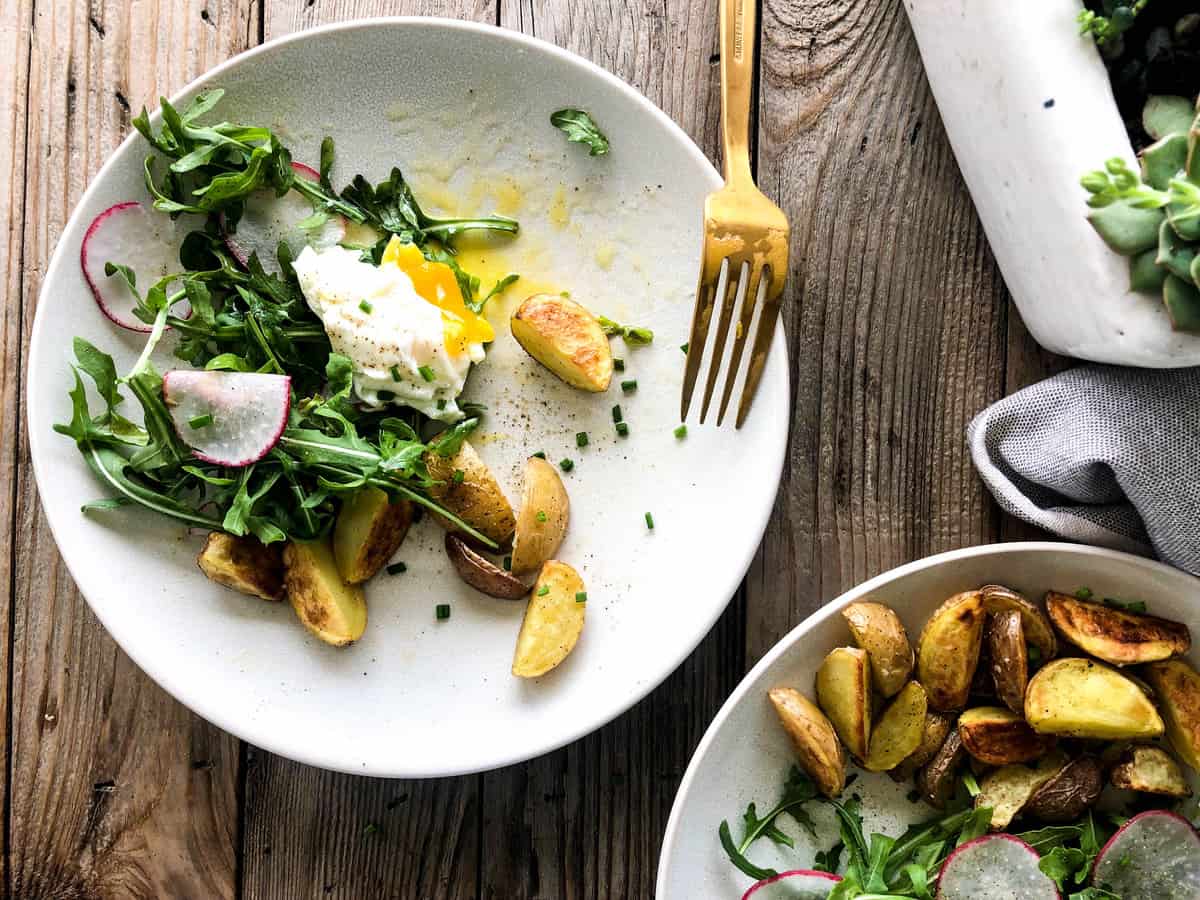 Arugula Salad with Poached Egg