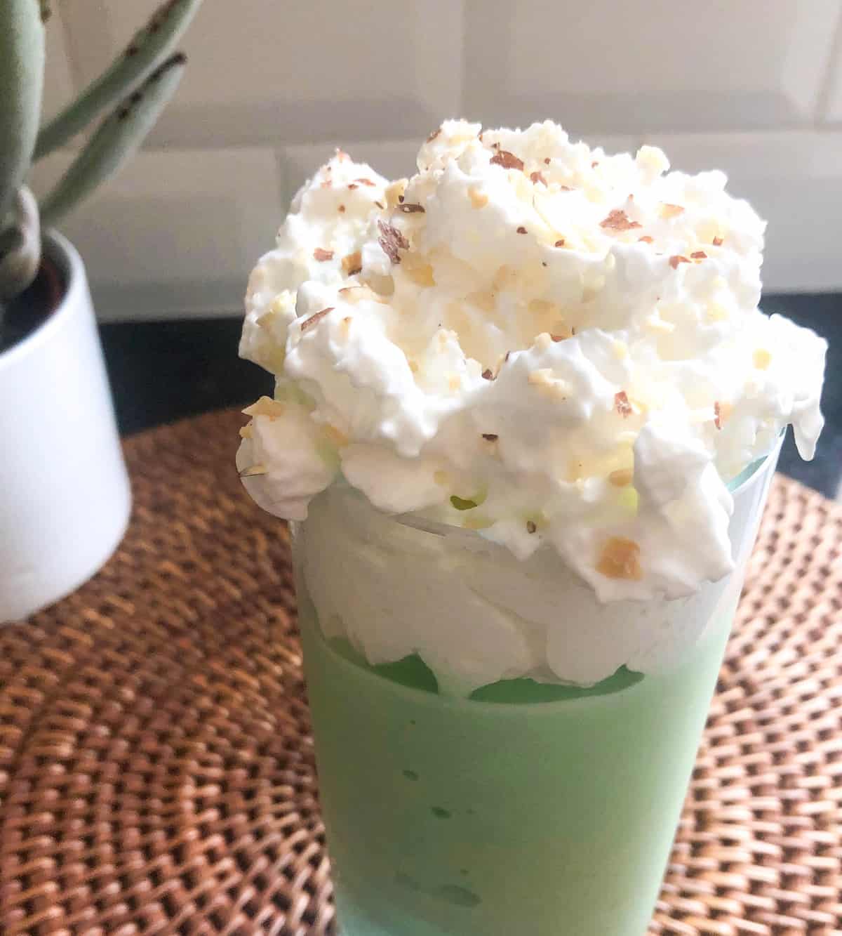 Minty Shamrock Shake