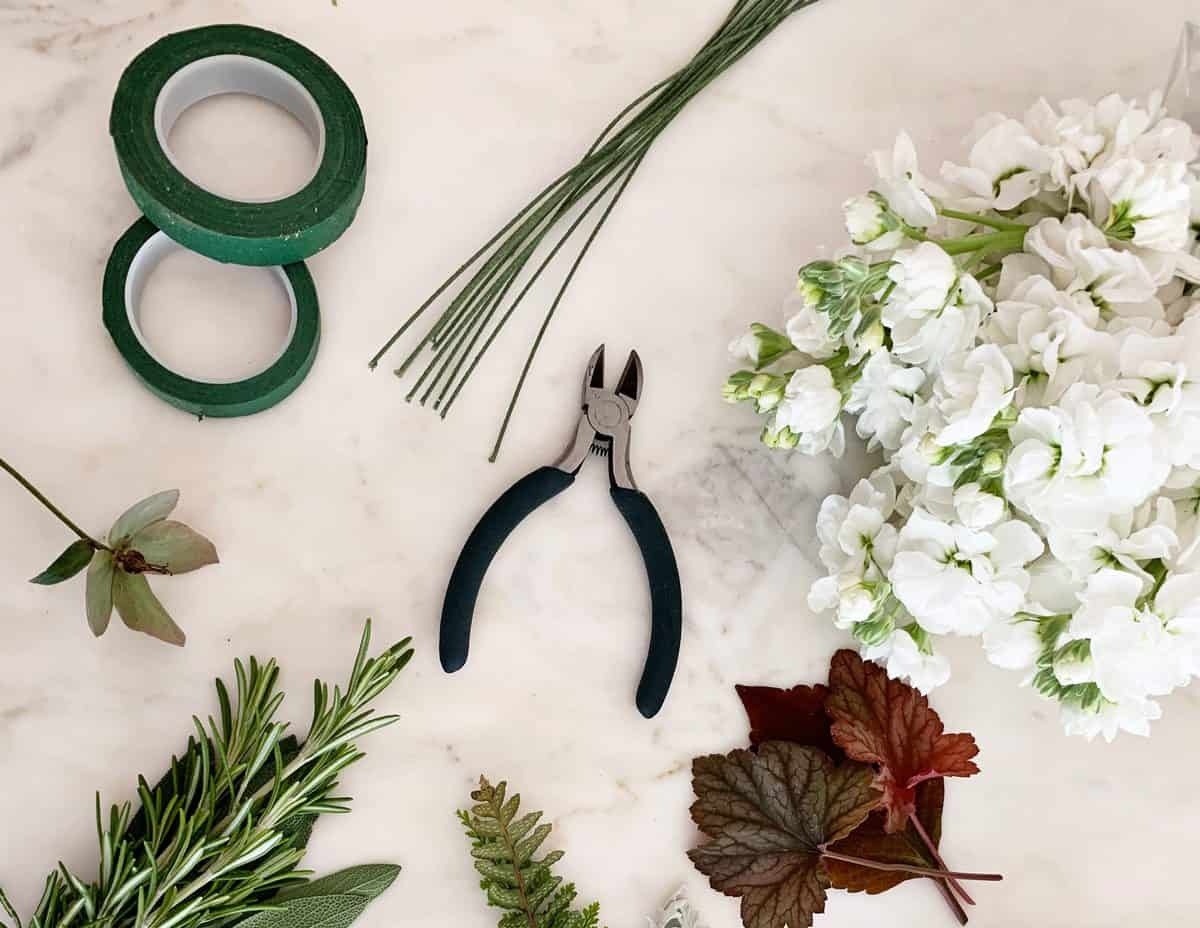 How to Make Boutonnières for Weddings with Cut Flowers California Grown