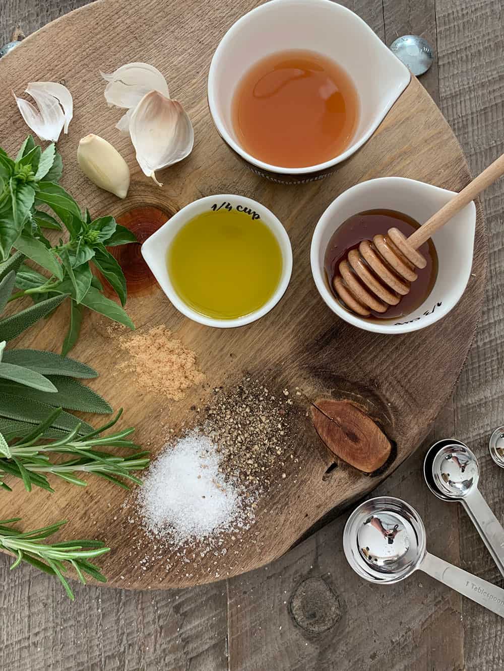 vegetable marinade ingredients