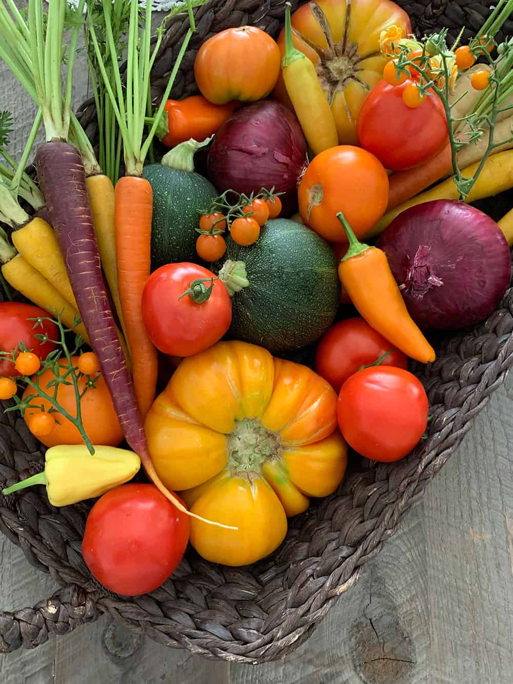 summer vegetable gardens