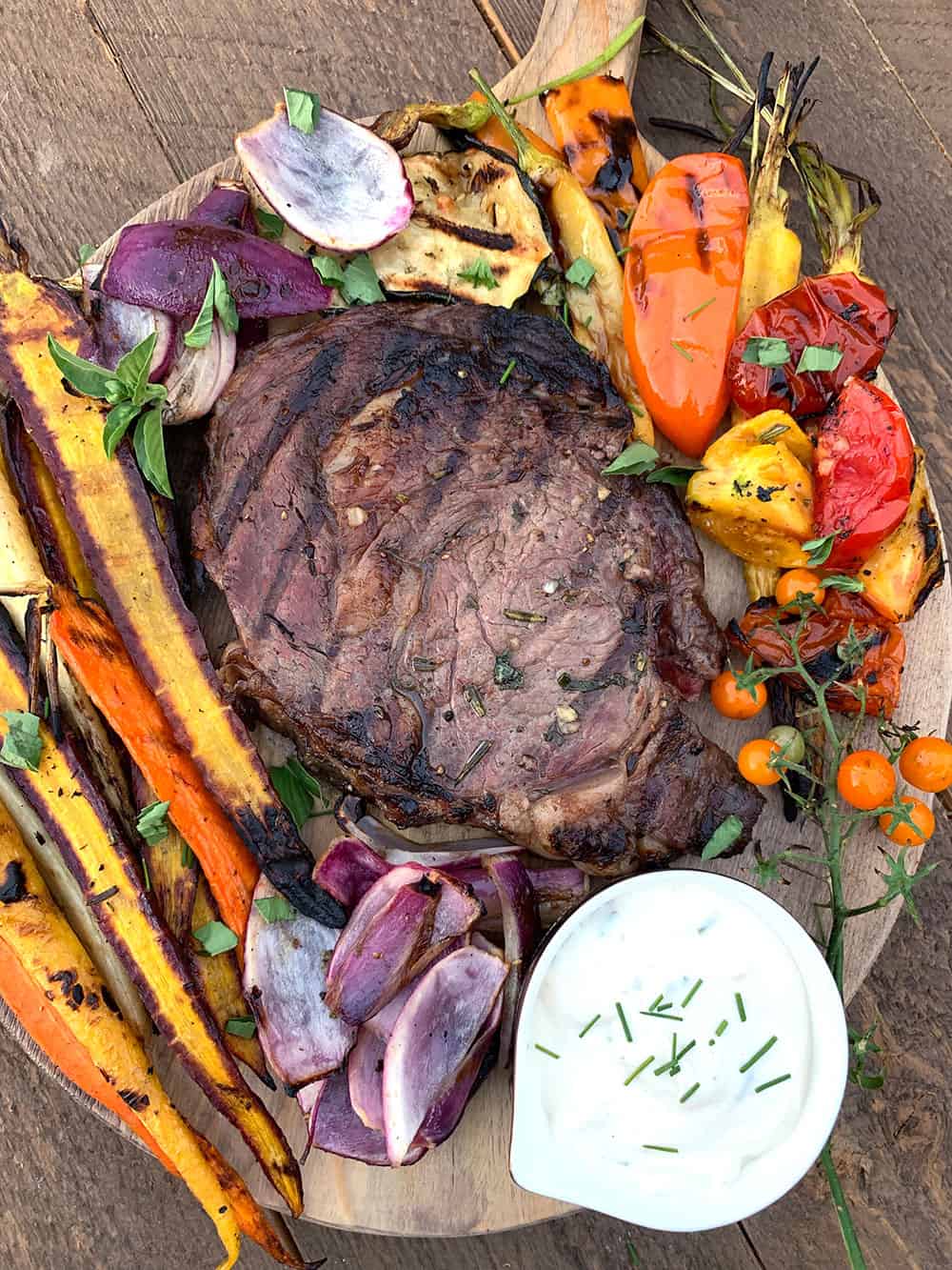 vegetable marinade that also works for steak