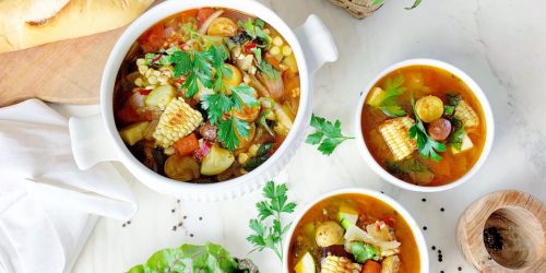 Farmer’s Market Vegetable Soup Recipe