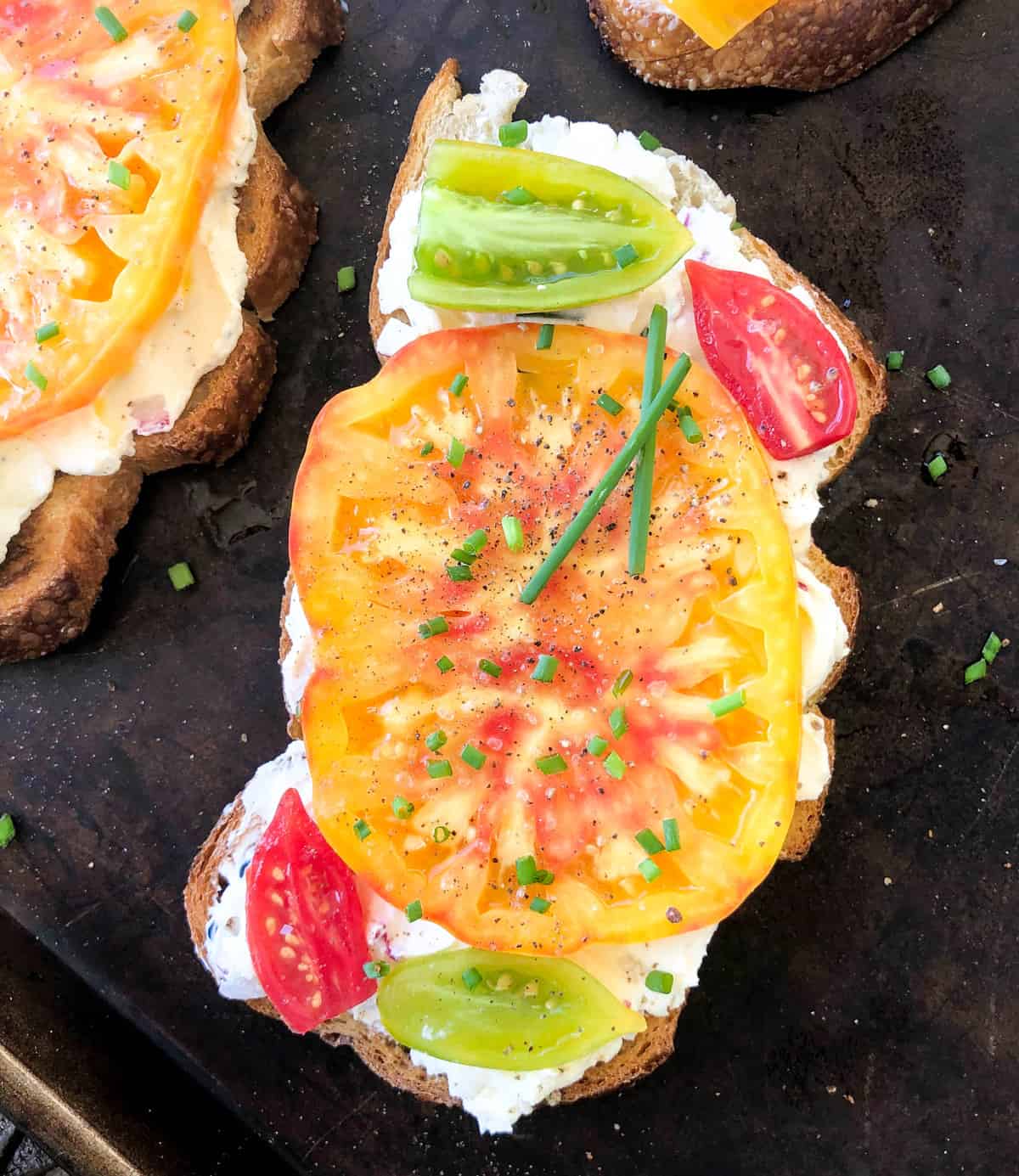 Heirloom Tomato Toast - California Grown