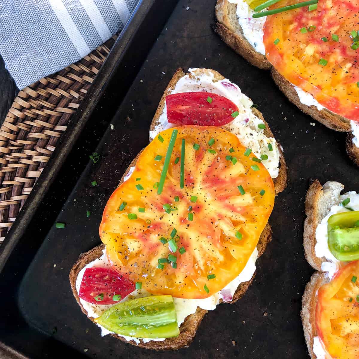 Heirloom Tomato Toast - California Grown