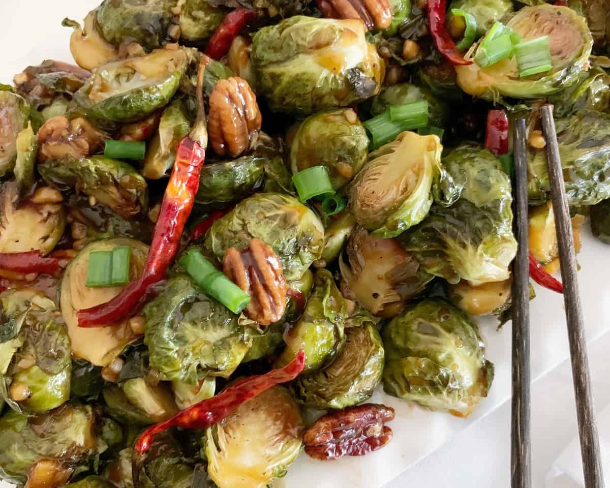 Kung Pao Brussels Sprouts