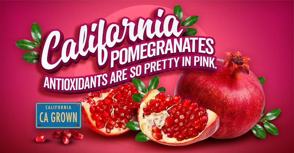 GROWN TO BE GREAT pomegranate graphic