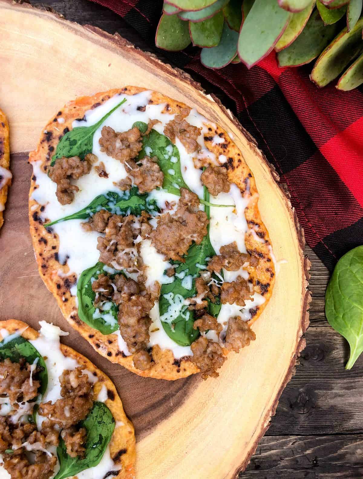 2-Ingredient Sweet Potato Flatbread (Gluten-free) - Alphafoodie