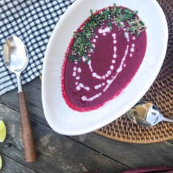 Creamy Thai Beet Soup