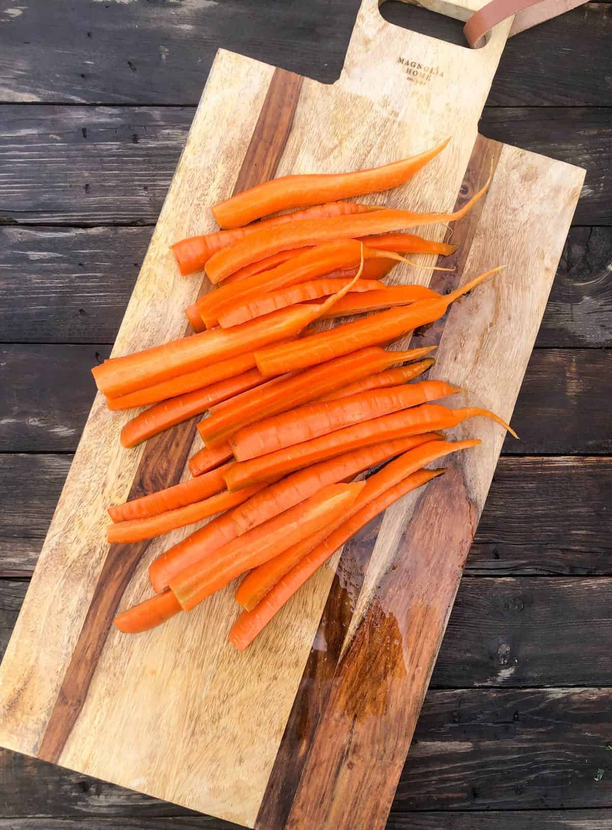 Miso Roasted Carrots