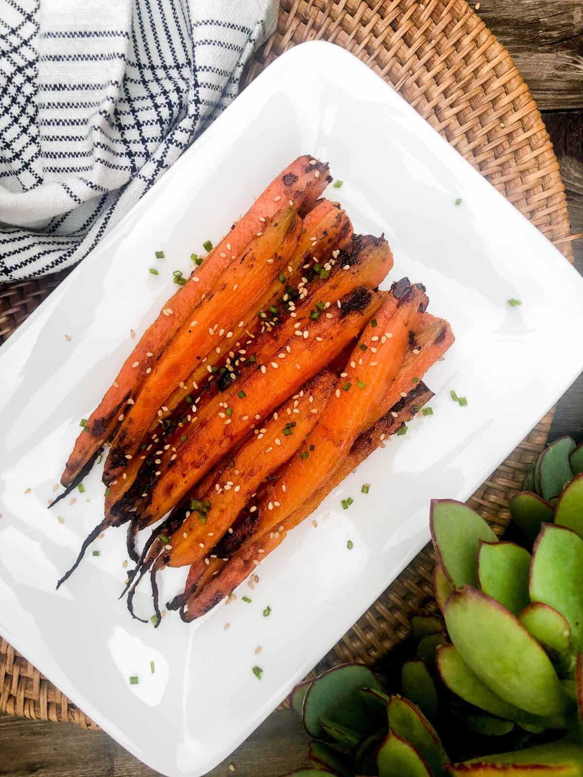 Miso Roasted Carrots