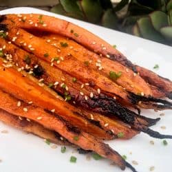 Miso Roasted Carrots