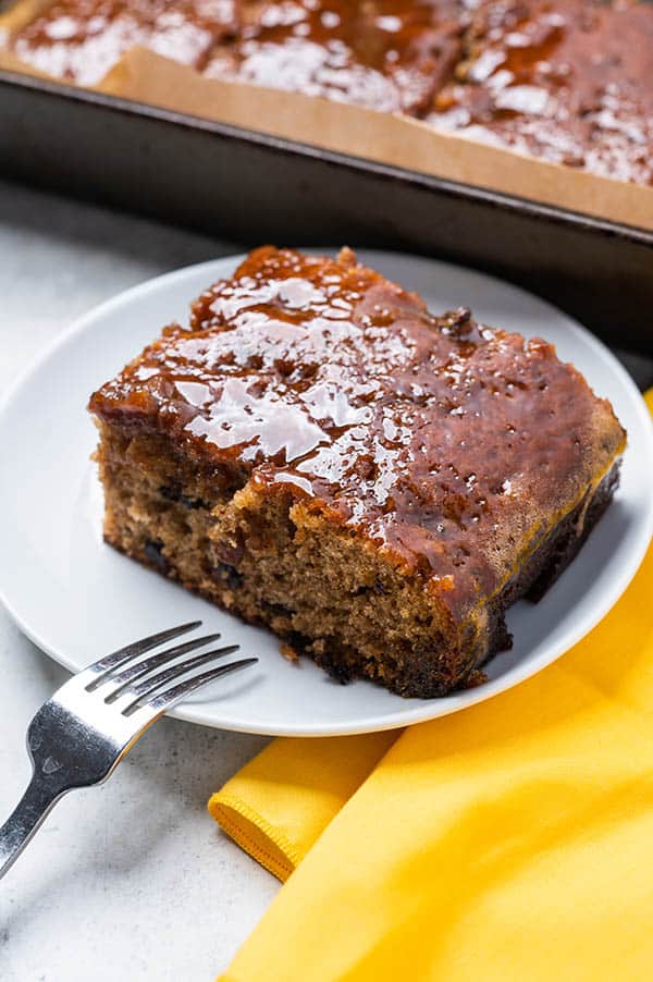 A Simple Recipe for Vintage Prune Cake with Glaze