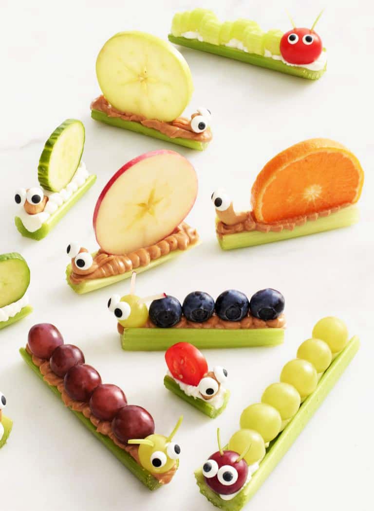 fun food art ideas Critter Crudités