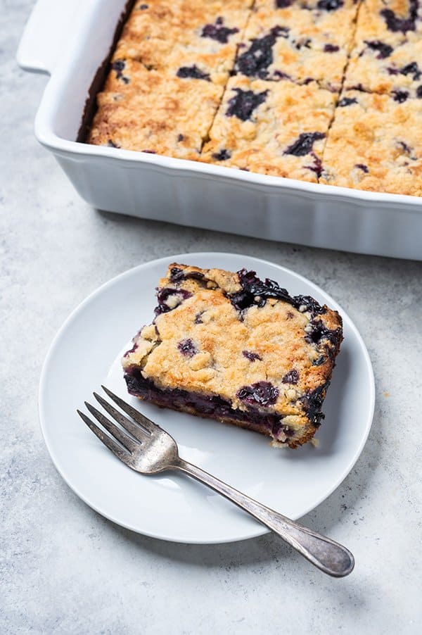 Fresh Blueberry Pie Bars Recipe