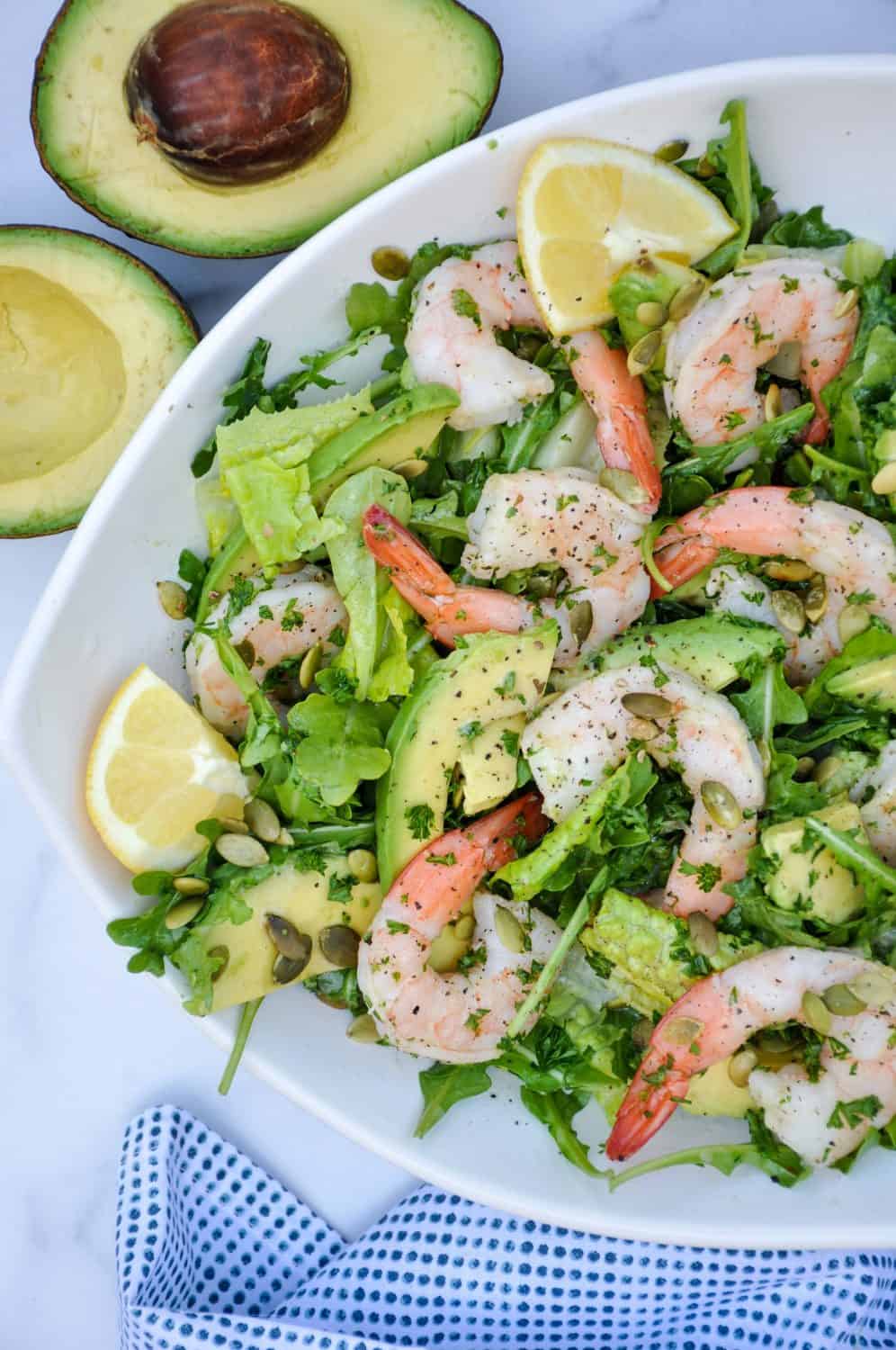 California Avocado Citrus Shrimp Salad - California Grown