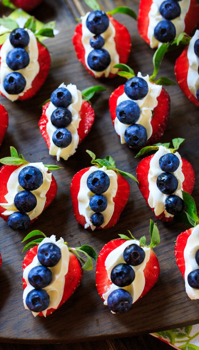 red white and blue recipes
