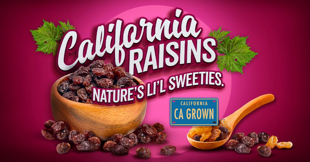 Raisins Grown to Be Great Graphics