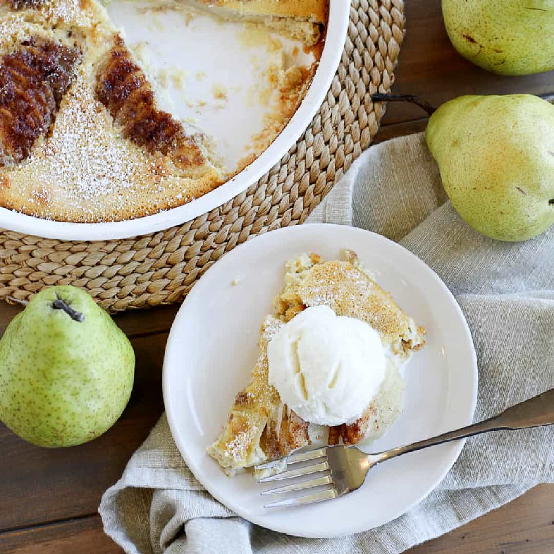 Pear Clafoutis