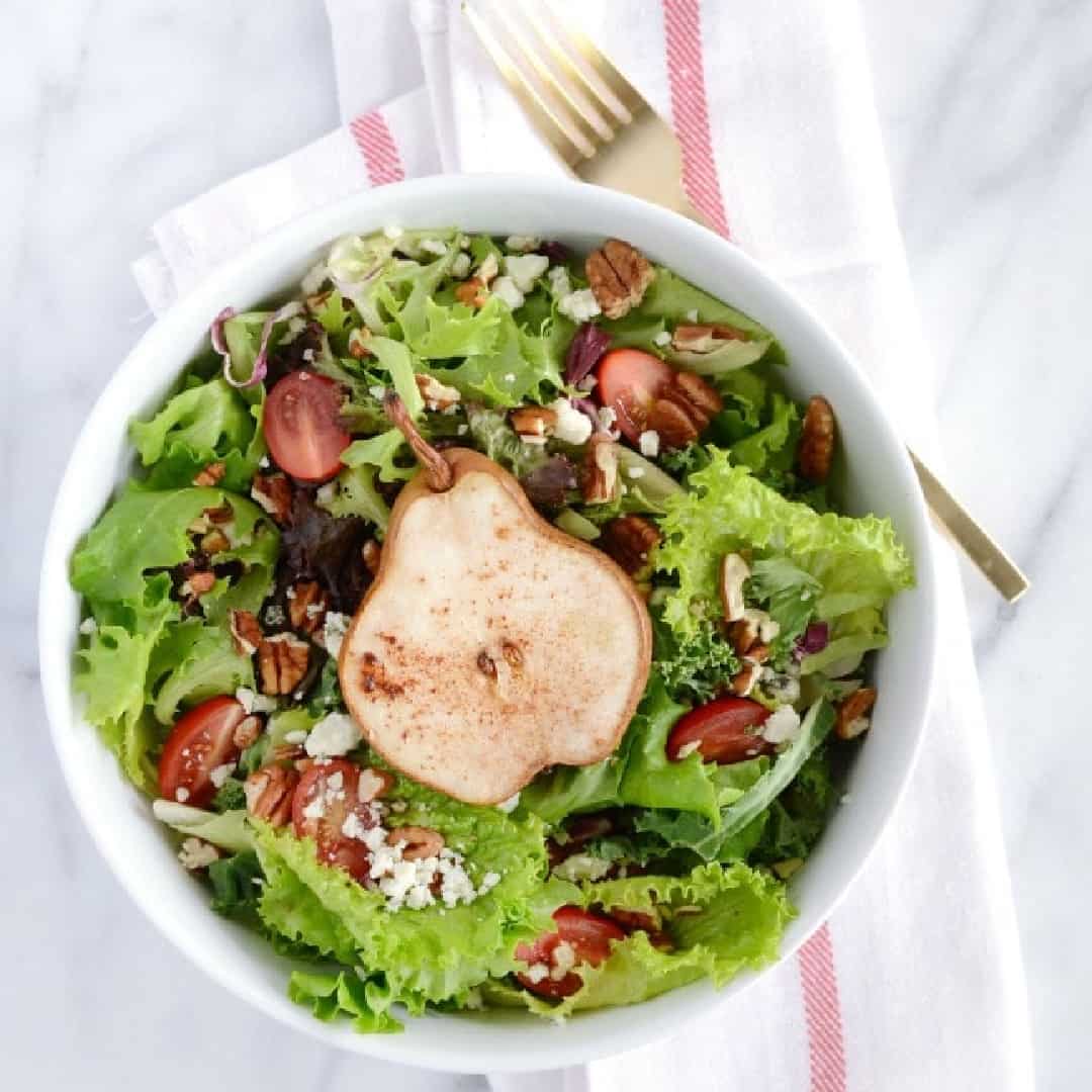 Roasted Pear Salad