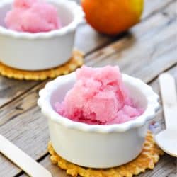 Pear Rosé Sorbet