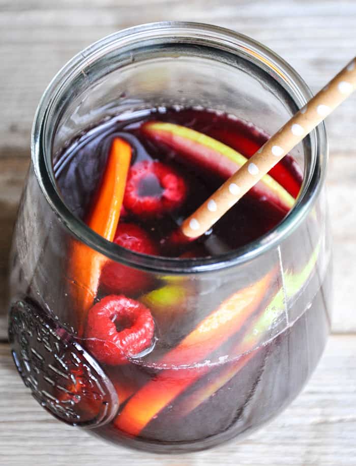 Golden State Sangria A Simple Recipe For Sangria With Fruit California Grown 