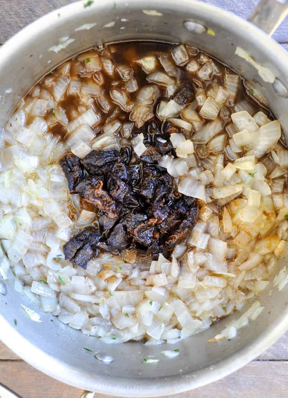 Juicy Burgers with Prune Onion Jam - California Grown