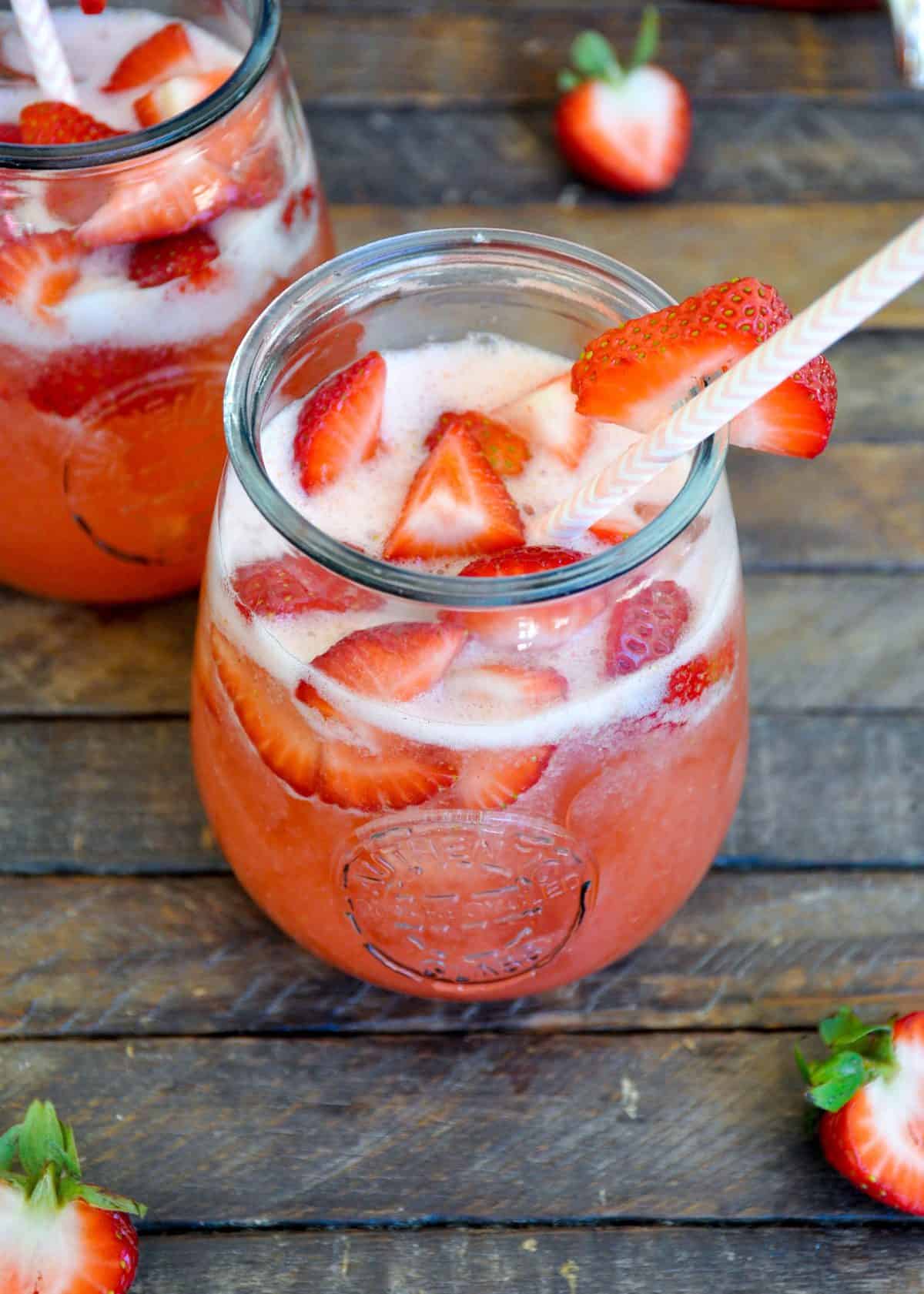 Strawberry Agua Fresca 