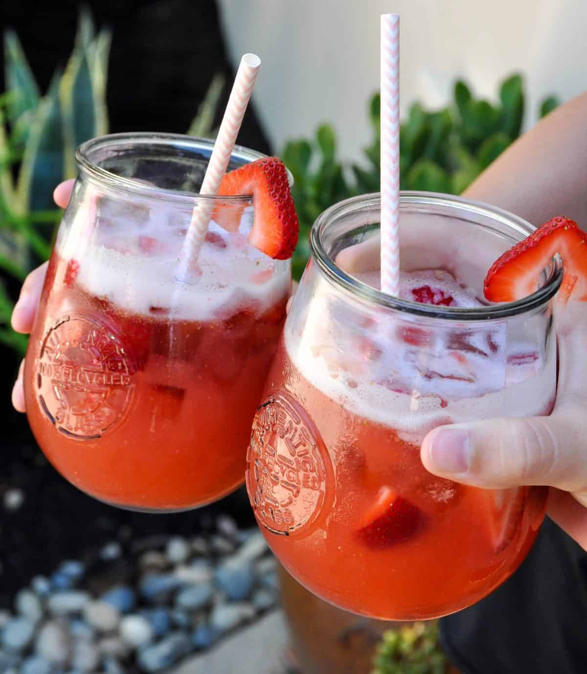 Strawberry Agua Fresca 