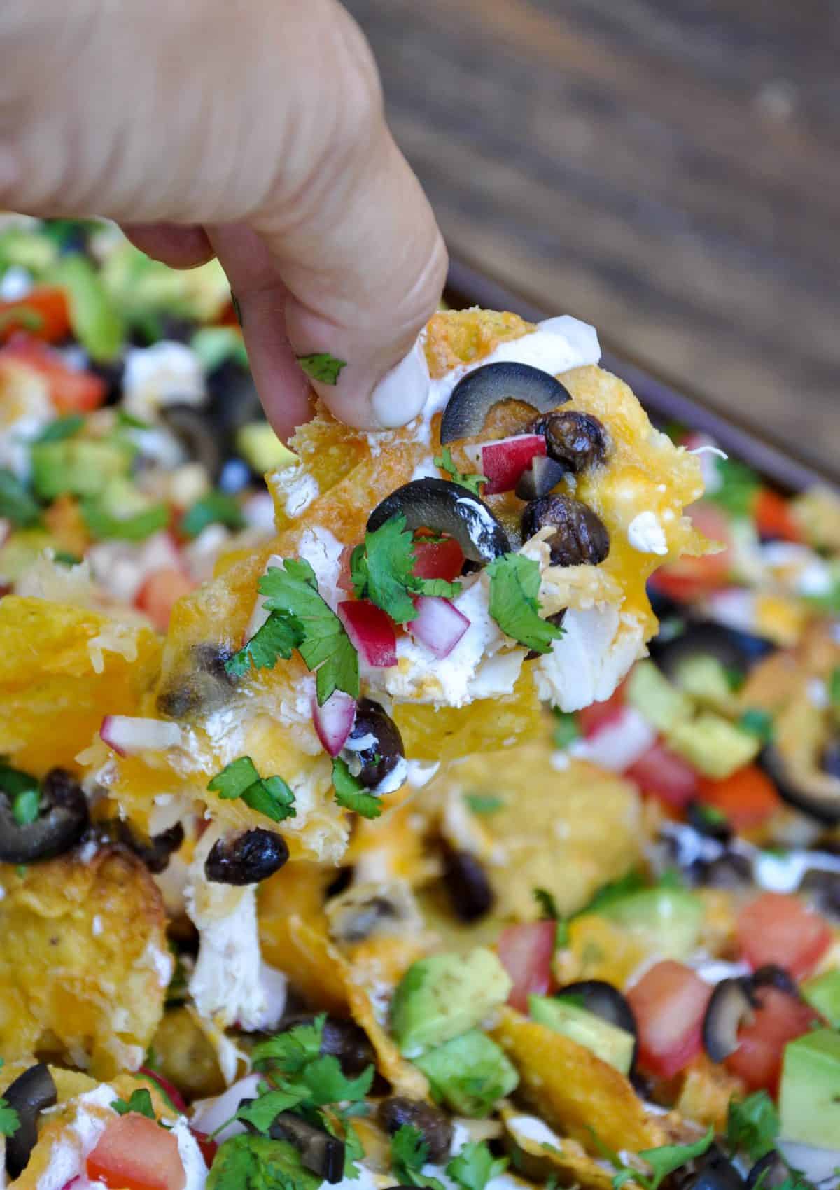 sheet pan nachos